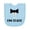 AE-Light Blue, variant on Inktastic Ringbearer Mock Tux Wedding Tuxedo Newborn Bib