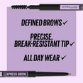 thumbnail image 6 of Maybelline Express Brow Ultra Slim Pencil Eyebrow Makeup, Soft Brown, 6 of 10