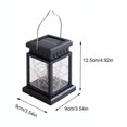 thumbnail image 3 of Qholemyo Solar Outdoor Garden Portable Small Hanging Candle Lanterns with solar outdoor lights solar powered outdoor lights, 3 of 8