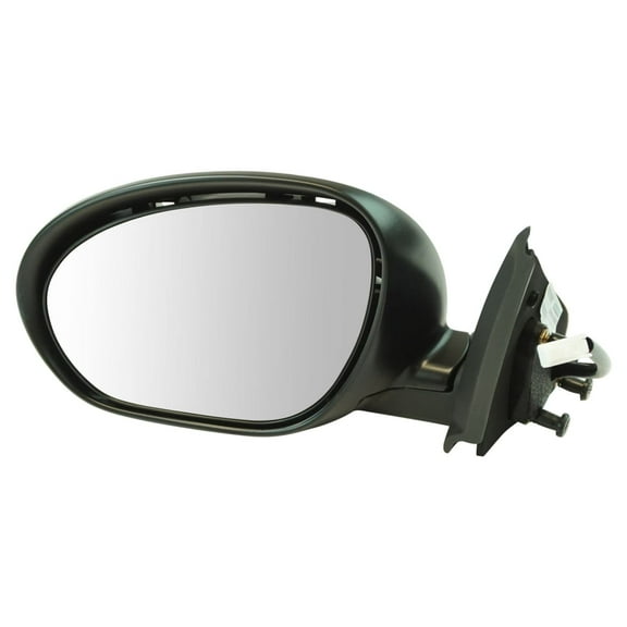 TRQ Exterior Power Heated Mirror Black Smooth LH Driver Side for Nissan Juke New MRA06814