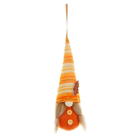 

Dtydtpe Fall Thanksgiving Decorations Ornament Doll Gnomish Pendant Pendant Glass Balls with Hole Lovers Gift Ideas Vintage Christmas Girl Planter Bead Garland Decorative Decorative Glas