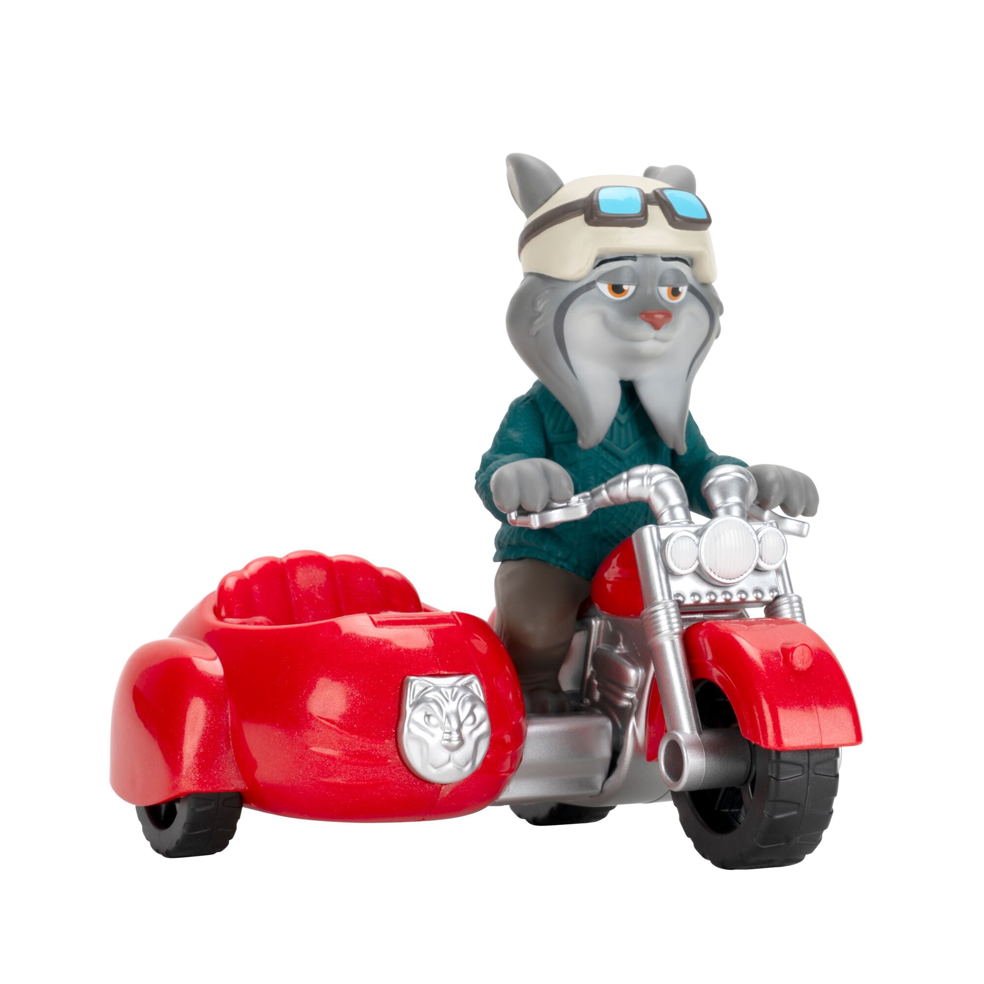 Disney’s Zootopia 2 4 inch Vehicle - Pawbert Lynxley & Motorcycle with Gary De’Snake - Movie Toys for Kids and Collectors