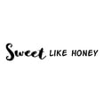 thumbnail image 2 of Children Sweet like Honey Cute Quotes & Sayings Wall Decal Decoration Motivational Honey Quote Nursery wall decor Lasts Years and Easily Removable - Size: 20 In(W) x 4 In(H), 2 of 5