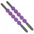 thumbnail image 3 of 2 uds palo de masaje masajeador de relajación muscular cinco bolas varillas de Fascia puntiagudas rodillo de Yoga, 3 of 14