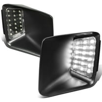 Nuvision Lighting PT-ZTL-9063 2Pcs 18 SMD White LED License Plate Lights for 2004-2012 GMC Canyon Chevy Colorado