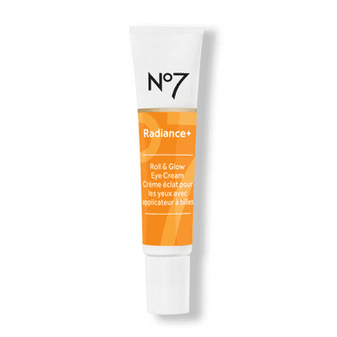 No7 Radiance  Bright Eye Roll-on Eye Cream with Caffeine for Dark Circles & Puffiness, 0.5 oz