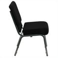 thumbnail image 3 of Bowery Hill Stacking Church Stacking Chair in Black, 3 of 4