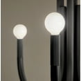 thumbnail image 2 of 52550BK Kichler Lighting Odensa - 8 Light Chandelier-20 Inches Tall and 29.25 Inches Wide-Black Finish, 2 of 5