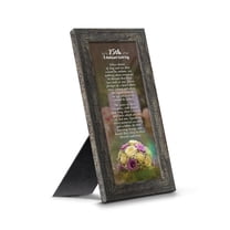 25th Wedding Anniversary Gifts for Couples, 25th Anniversary Gift for Husband or Wife, Silver 25th Anniversary Card, 25th Anniversary Table Decorations, Poem for a Couples Silver Anniversary, 7311BW