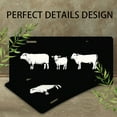 thumbnail image 4 of License Plate, Farm Animals Silhouettes Decorative Front,Personalized Stainless Steel License Plate Cover For Men Women,12.2" X 6.2", 4 of 7