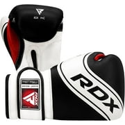 RDX Kids Boxing Gloves for Training & Muay Thai Maya Hide Leather Junior 4oz Mitts for Sparring, Focus Pads, Fighting & Kickboxing Good for Youth Punch Bag, Punching and Grappling Dummy