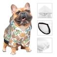 thumbnail image 3 of Balery Simple Drawing Sudadera con Capucha para Perros Pequeños – Ropa para Mascotas, Disfraz para Perros y Gatos, Ideal para Fiestas y Cosplay-Large, 3 of 7