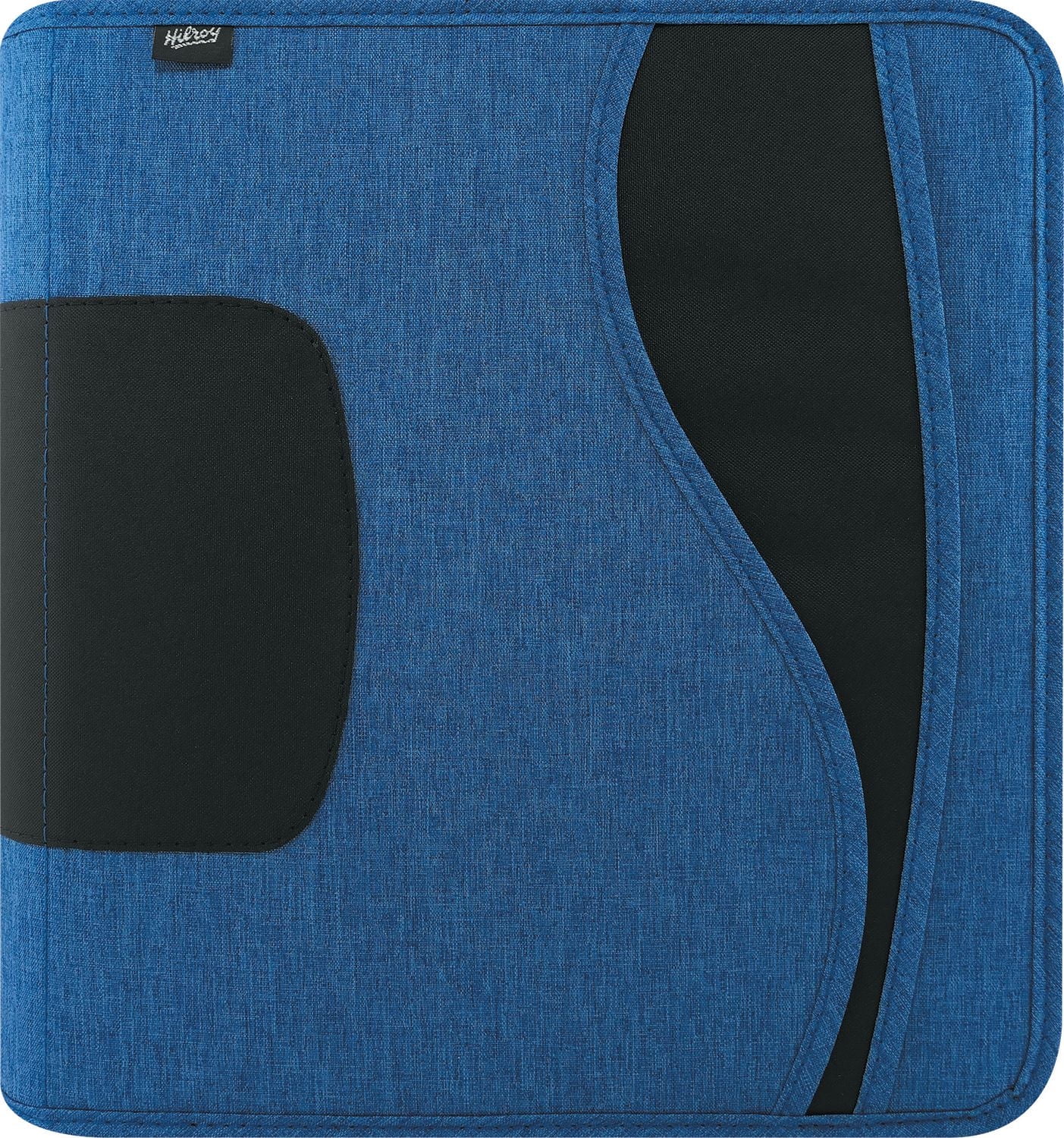 Hilroy 1.5" Front Pocket Zipper Binder, Zipper Binder