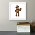thumbnail image 3 of Gallery Pops Five Nights at Freddy's - Freddy Fazbear Wall Art, White Framed Version, 12" x 12", 3 of 6