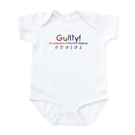 

CafePress - Guilty! Infant Bodysuit - Baby Light Bodysuit Size Newborn - 24 Months