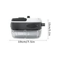 thumbnail image 2 of High-Pressure Steam Cleaner Machine, 2500W Heavy-Duty Design for Kitchen Grease, Grills & Appliances, 110V Steamer with 5 Attachments for Home Use,White, 2 of 4