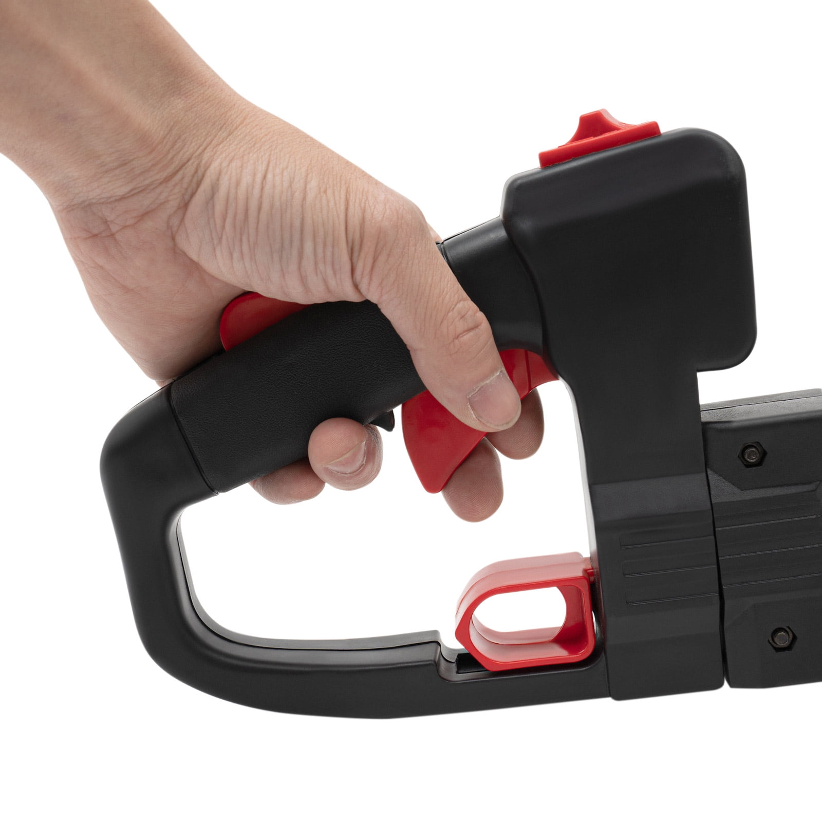 Cordless Hedge Trimmer with 0.65KW Power, Double-Sided Blades, Ergonomic Handle, Shock Absorbers, Easy Installation for Effortless Branch and Garden Maintenance