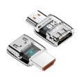 thumbnail image 1 of Hdmi to Hdmi Adapter 8k, Uhd2.1 Abs Model Supports 8k High-Definition Video Transmission, for HDTV, Monitor, Projector, Gaming Console, 1 of 8