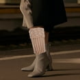 thumbnail image 3 of LEDMOMO 2 Pairs of Women Leg Warmers Body Heat Retention Polyacrylic Fiber Black, 3 of 6
