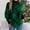 Green, variant on Turtleneck Womens Sweaters Fall Plaid Green Pullover Knit Tops Casual Lightweight Long Sleeve Loose Irregular Hem Sweaters