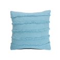 thumbnail image 1 of LR Home PILLO07512BGWFFPL Sarcelle Émoussée Coussin Carré Solide - 20 x 20 Po., 1 of 1