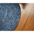 thumbnail image 3 of Ripple Blue Mix Cotton Rug 8' Round, 3 of 5