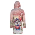 thumbnail image 2 of Happy Valentine’s Day Adorable Alaskan Malamute Puppy Holding Heart Balloon All Over Print 3D Hooded Duffle Toggle Coat Alaska Mal Dog Lovers Gifts - 00030, 2 of 6