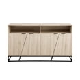 thumbnail image 5 of Walker Edison Industrial Angled Door Sideboard, Birch, 5 of 11