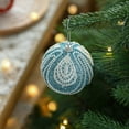 thumbnail image 6 of JLFNYA Mini Christmas Ornaments Clearance,Christmas Balls Ornament,Christmas Balls Christmas Tree Decoration Balls Powder Balls Christmas Hanging 8cm Christmas Decoration Small Pendant, 6 of 7