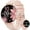 Pink, variant on Women Smart Watch 45MM, with Answer Make Call/IP68 waterproof/10 days standby, with Fitness Tracker,fits for Android iPhone Devices(Pink)