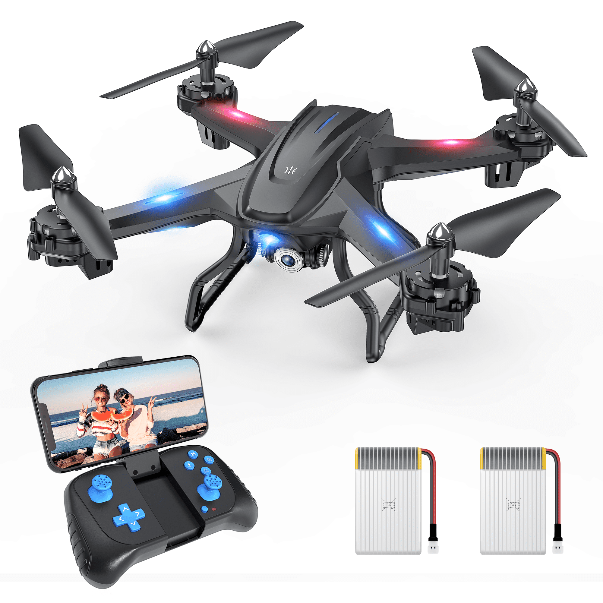 SNAPTAIN SP500 GPS FPV Drone with 2K Camera Live Video for