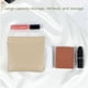 thumbnail image 5 of Xihbxyly Bolsa de Almacenamiento Tipo Sobre, Organizador de Maquillaje con Cierre Automático, Funda de Cuero de Gran Capacidad, Diseño Transparente para Una Fácil Visualización, Ideal para Viajes En, 5 of 6