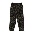 thumbnail image 5 of Naloa Colorful Game Controller Print Women’s Ultra-Soft Comfy Pajama Lounge Pants with Pockets & Drawstring, 5 of 8