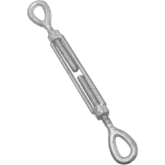 

10PC National Hardware National Hardware - N177-402 - Galvanized Silver Steel Turnbuckle - 1/Pack