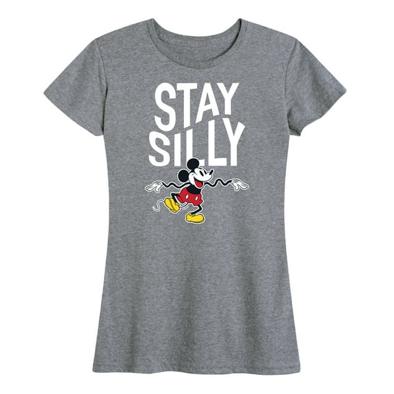 Mickey & Friends - Stay Silly - Women's Short Sleeve Graphic T-Shirt