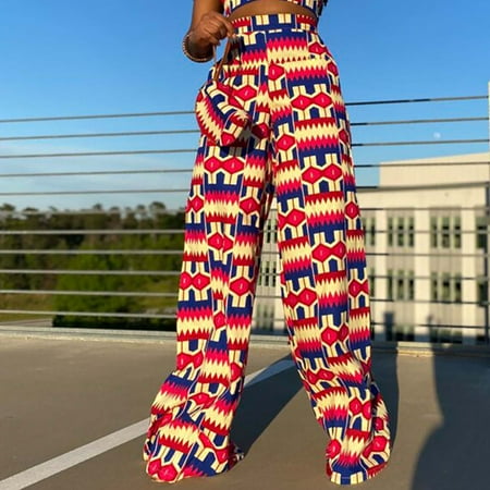

AXXD Cargo Pants Women Striped Thanksgiving Day Seamless Waistband Maternity Pants Mom Culottes Spring Dressy Pants For Rollback