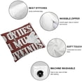 thumbnail image 4 of SHANXI Decoration Throw Pillow Case I'm Quote with Home Sofa 22x22in, 4 of 5