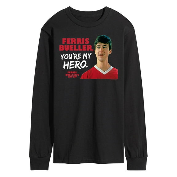 Ferris Bueller's Day Off - Ferris My Hero - Men's Long Sleeve T-Shirt