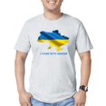 thumbnail image 1 of CafePress - I Stand With Ukraine Flag Ukrainian Pride T Shirt - Fitted T-Shirt, Vintage Fit Soft Cotton Tee, 1 of 1