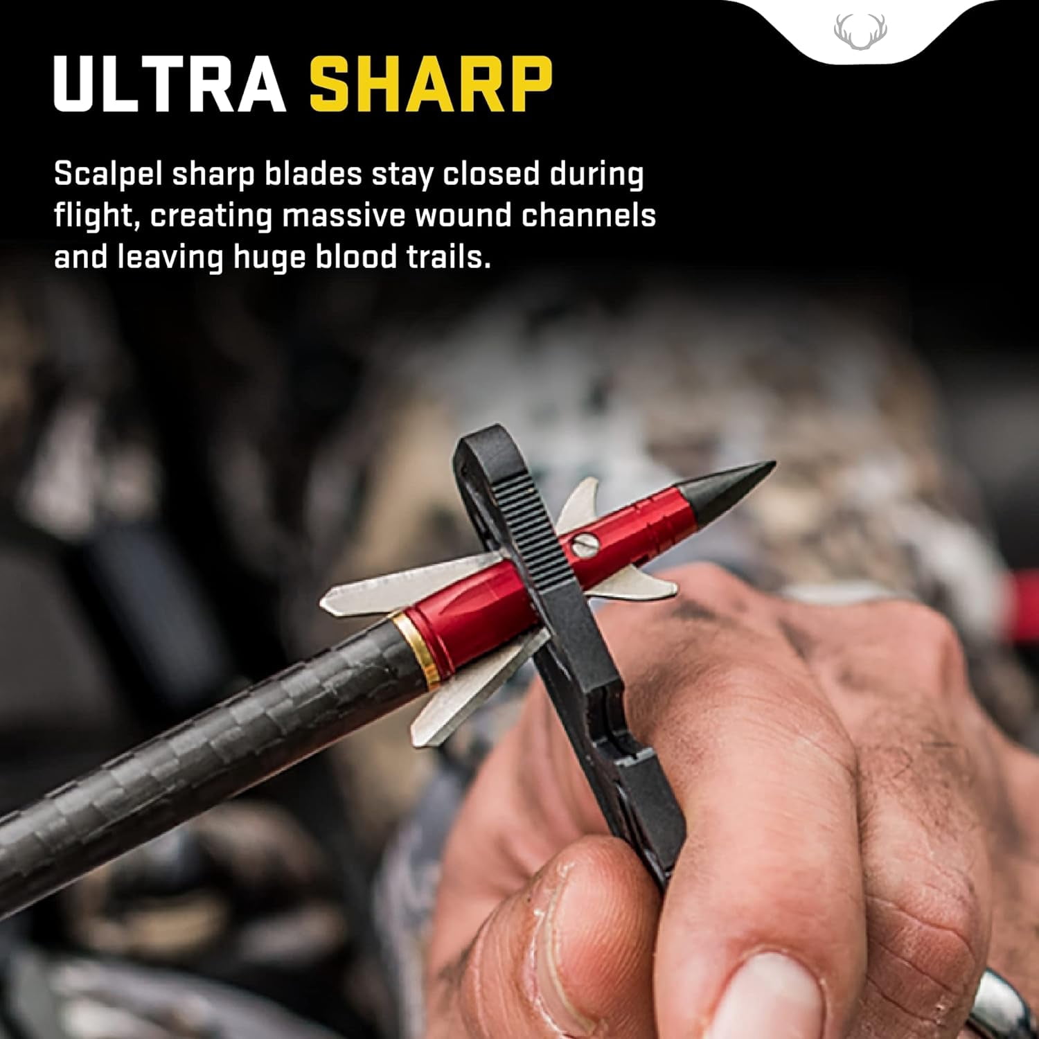 TenPoint EVO-X CenterPunch Mechanical Crossbow Broadheads 100 Grain 3pk