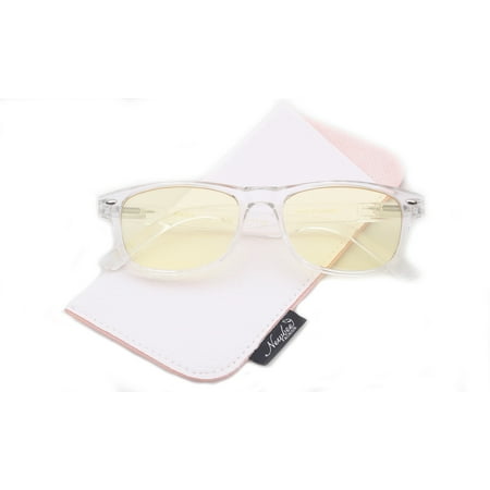 Newbee Fashion Kids Blue Light Block Glasses Girls Boys Teens (5-17 Years) Computer and Gamer Eyewear Anti-Glare Protection Anti-Fatigue Anti UV Glasses for Smartphone Screens