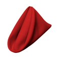 thumbnail image 1 of LA Linen 1818Pop-pk10-RedP98 Serviette en Polyester Popeline, Rouge - 18 x 18 Po. - Lot de 10, 1 of 4