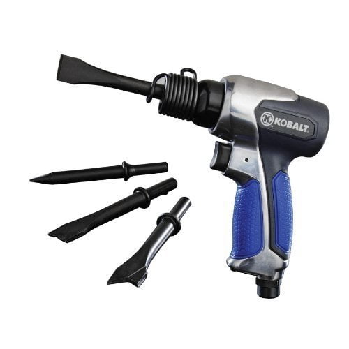 Kobalt Air Hammer With 4-Chisels 