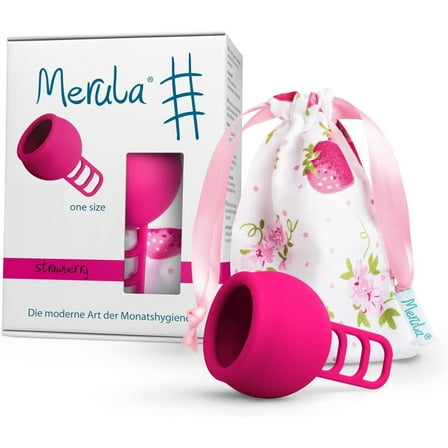 Cup Strawberry (Pink) - The One-Size Menstrual Cup