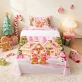 thumbnail image 2 of Manfei Nutcracker Twin Sheets Christmas Bedding, Lilac White 3pcs (1 Flat Sheet, 1 Fitted Sheet and 1 Pillowcase), 2 of 6