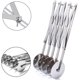 thumbnail image 4 of (Silver)5 Wheel Dough Cutter, Stainless Steel Dough Divider, 5 Wheel Pizza Cutter, 5 Wheel Dough Divider, Adjustable Pizza Cutter, 5 Wheel Slicer with, 4 of 5