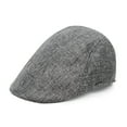thumbnail image 1 of Boina de lino y algodón para hombre, gorra retro, gorra para personas de mediana edad y mayores, gorra sencilla y ligera, gorra fina de verano con protección solar, 1 of 6