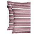 thumbnail image 2 of S4Sassy Orange Cotton Flex Stripe Printed Square Sofa Cushion Cover Dori Pillow Case Throw Pillowslip 2Pcs-18 x 18 Inches, 2 of 5