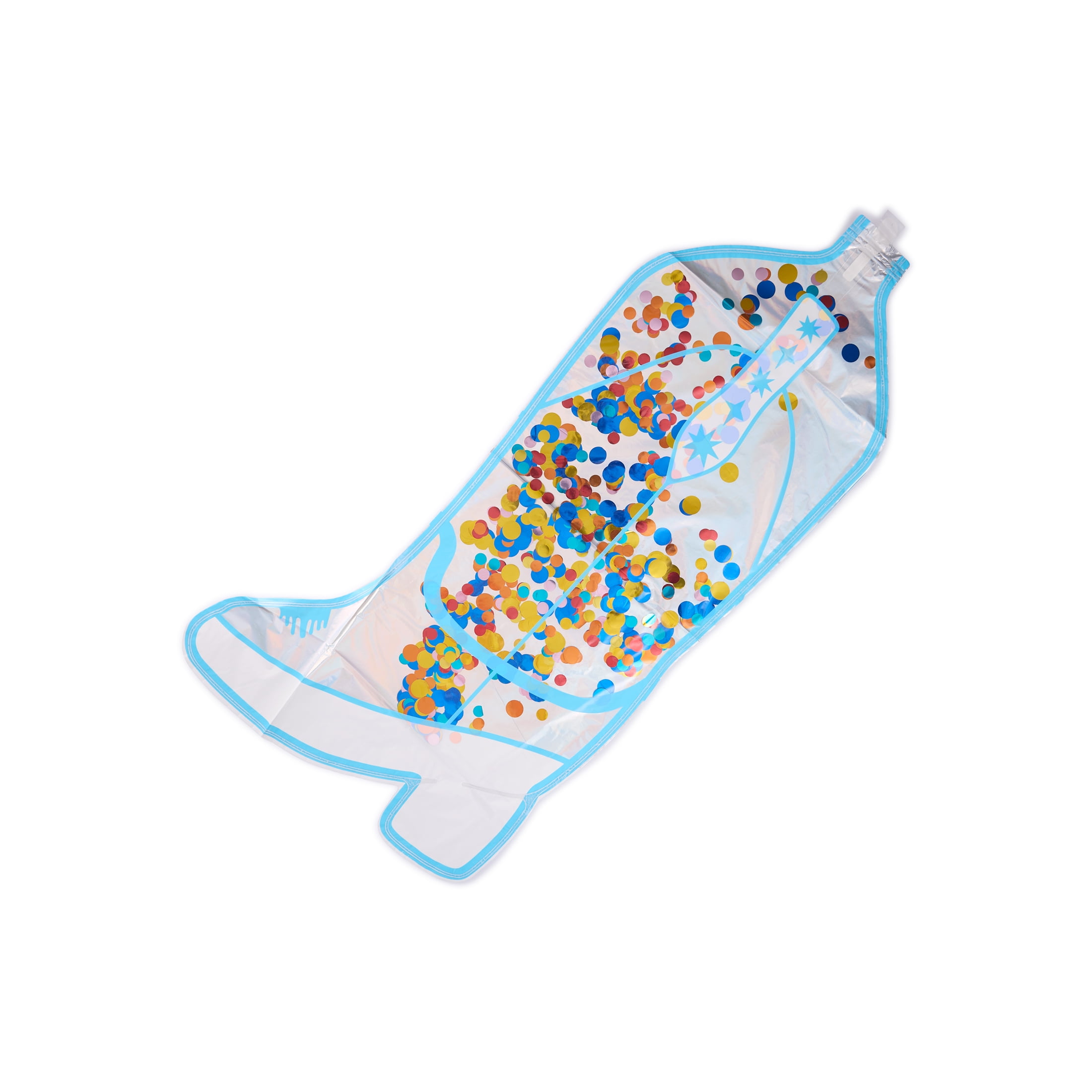 Packed Party Boot Scoot'n Multicolor Party Balloon
