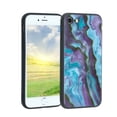 thumbnail image 1 of Compatible with iPhone SE 2020 Phone Case, Marble-126 Case Men Women, Flexible Silicone Shockproof Case for iPhone SE 2020, 1 of 1